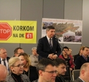 W sprawie legionowskiego „wąskiego gardła” wypowiedzieli się także Starosta Legionowski Jan Grabiec oraz radna wojewódzka Kinga Gajewska.