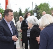 Odsłonięcie pamiątkowej tablicy Odsłonięcie pamiątkowej tablicy