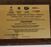 Certyfikat Euro-Partner