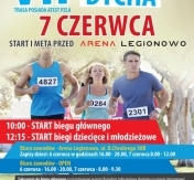 Plakat promujący VII Legionowską Dychę