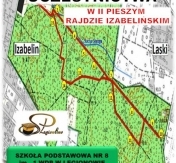 Mapa pieszego II Rajdu Izabelińskiego Mapa pieszego II Rajdu Izabelińskiego