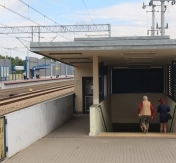 Zdjęcie: Przejście na stacji PKP Legionowo Przystanek Zdjęcie: Przejście na stacji PKP Legionowo Przystanek
