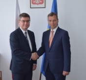Zdjęcie: Jan Grabiec i Minister Andrzej Halicki, źródło: mac.gov.pl Zdjęcie: Jan Grabiec i Minister Andrzej Halicki, źródło: mac.gov.pl
