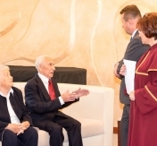 Uroczystośc obchodów długoletniego pożycia małżeńskiego