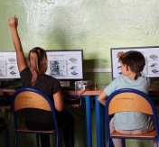 Zdjęcie: pokazowa lekcja informatyki w ZS1
