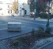 Zdjęcie: prace na rynku miejskim