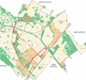 Zdjęcie: mapa linii dowozowej