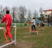 Zdjęcie: otwarcie siłowni plenerowej