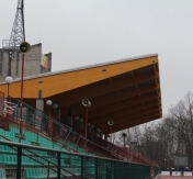 Zdjęcie: zadaszenie trybuny, foto: KZB Legionowo Zdjęcie: zadaszenie trybuny, foto: KZB Legionowo
