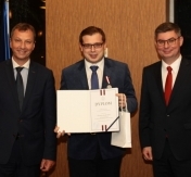 Zdjęcie: uroczystość wręczenia odznak honorowych