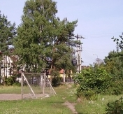 Plac przed rozpoczęciem budowy Plac przed rozpoczęciem budowy