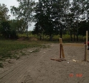 Plac przed rozpoczęciem budowy Plac przed rozpoczęciem budowy