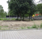 Plac przed rozpoczęciem budowy Plac przed rozpoczęciem budowy