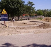 Plac w trakcie budowy Plac w trakcie budowy