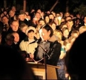Rozważania 3 tajemnicy światła odczytała aktorka Danuta Stenka