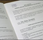 Akt nadania stopnia awansu zawodowego Akt nadania stopnia awansu zawodowego
