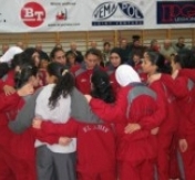 Siatkarki Concerning Ahly Club przed meczem Siatkarki Concerning Ahly Club przed meczem