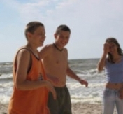 Uczestniczy koloni na plaży foto Nr 2