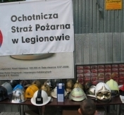 Kolekcja strażackich hełmów Kolekcja strażackich hełmów