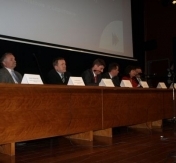 Uczestnicy panelu dyskusyjnego
