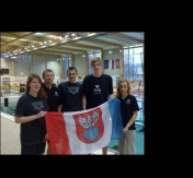 Na zdjęciu od lewej: Kalisiak Zuzanna, Daniel Kreps, Kaczmarczyk Adrian, Żbikowski Krzysztof i Ostaszewska Edyta Na zdjęciu od lewej: Kalisiak Zuzanna, Daniel Kreps, Kaczmarczyk Adrian, Żbikowski Krzysztof i Ostaszewska Edyta