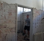 Budowa łazienki dla najmłodszych uczników Zespołu Szkół nr 3.