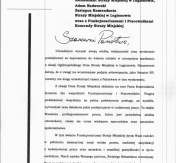 Listy gratulacyjne wręczył awansowanym Prezydent Miasta wspólnie z Przewodniczącym Rady Miasta Legionowo Panem Januszem Klejmentem Listy gratulacyjne wręczył awansowanym Prezydent Miasta wspólnie z Przewodniczącym Rady Miasta Legionowo Panem Januszem Klejmentem