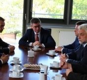 Zdjęcie: spotkanie z ministrem Janem Grabcem