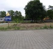 Plac przed rozpoczęciem budowy