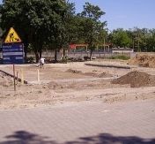 Plac w trakcie budowy