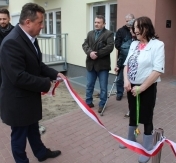 Przcięcie wstęgi przez Prezydenta Miasta Legionowo Przcięcie wstęgi przez Prezydenta Miasta Legionowo