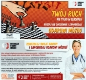 Plakat Fundacji promujący akcję
