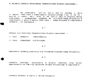 Uchwała w sprawie nadania Wandzie Tomczyńskiej tytułu Honorowego Obywatela Miasta Legionowa Uchwała w sprawie nadania Wandzie Tomczyńskiej tytułu Honorowego Obywatela Miasta Legionowa