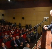Samorządowcy w sali widowiskowej Urzędu Miasta Legionowo Samorządowcy w sali widowiskowej Urzędu Miasta Legionowo