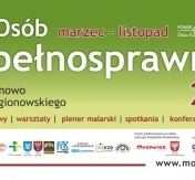 Plakat na VI Dni Osób Niepełnosprawnych Plakat na VI Dni Osób Niepełnosprawnych