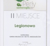 II miejsce w kategorii miast do 100 tys mieszkańców