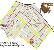 Mapa trasy biegu