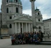 Uczniowie zwiedzają Wiedeń