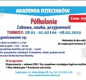 Program Półkolonie - Akcja Zima w mieście