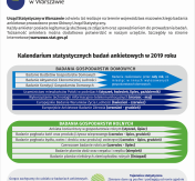 Kalendarium statystycznych badań ankietowych Kalendarium statystycznych badań ankietowych