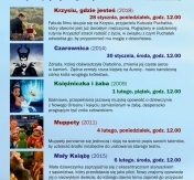 Plakat: Zimowe kino dla dzieci
