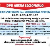 Program DPD Arena Legionowo - Akcja Zima w mieście