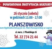 Program Powiatowa Instytucja Kultury - Akcja Zima w mieście