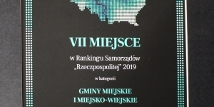 Nagroda - Ranking Samorządów 2019