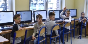 Zajęcia w nowej sali komputerowej