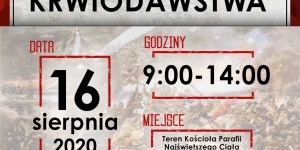 Plakat promujący akcję krwiodawstwa Plakat promujący akcję krwiodawstwa