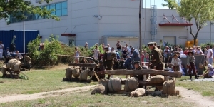 Na zdjęciu rekonstrukcja Bitwy Warszawskiej Na zdjęciu rekonstrukcja Bitwy Warszawskiej