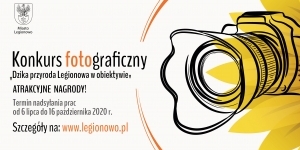Grafika promująca konkurs fotograficzny