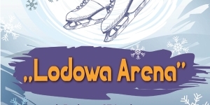 Grafika promująca otwarcie lodowiska