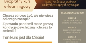 Plakat promujący kurs Plakat promujący kurs
